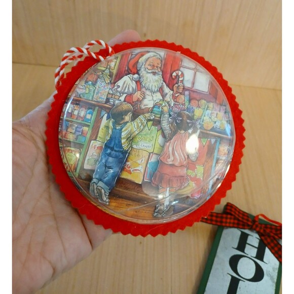 Christmas Ornament Bundle Set of 5 Holiday Tree Decorations - Picture 4 of 10